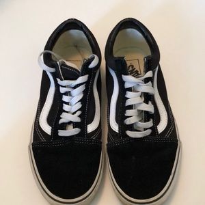 Suede vans old Skool-black